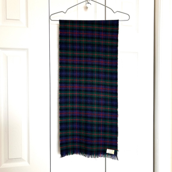 Like New Ingles Buchan Pure Wool Tartan Scarf Murray of Atholl Modern - Picture 5 of 12